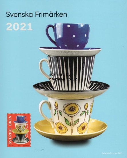 (image for) 2021 Swedish Year Pack (Stamp)