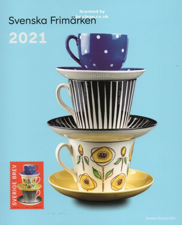 (image for) 2021 Swedish Year Pack (Stamp)