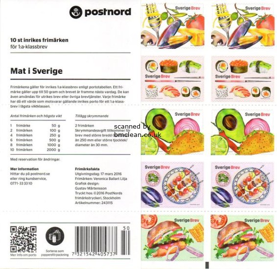 (image for) 2016 Nordic Cuisine (Booklet)