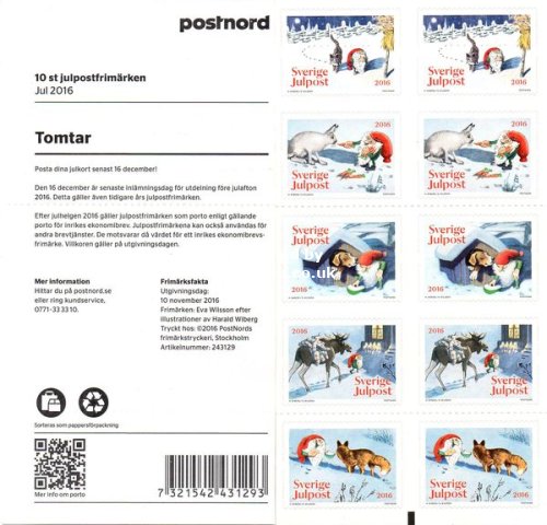 (image for) 2016 Christmas - Barn Elves (Booklet)