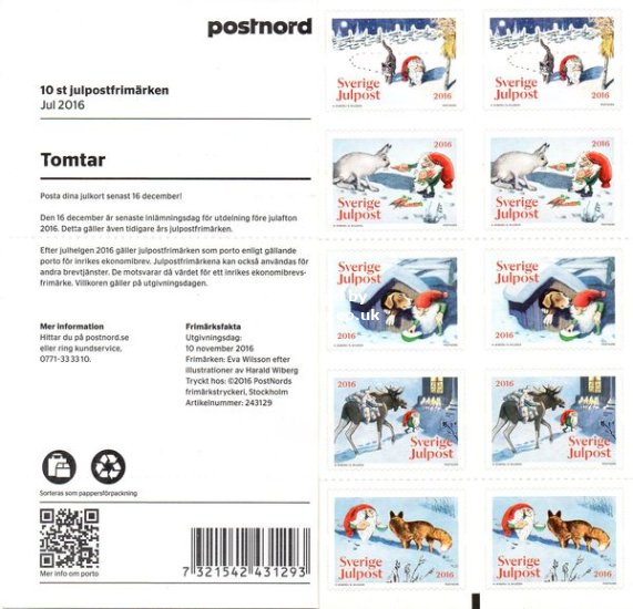 (image for) 2016 Christmas - Barn Elves (Booklet)