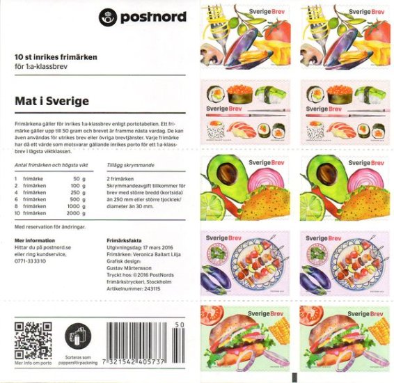 (image for) 2016 Nordic Cuisine (Booklet)