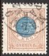 (image for) 1878 1Kr Blue & Brown Perf 13