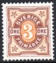 (image for) 3ø Orange & Brown Numerals