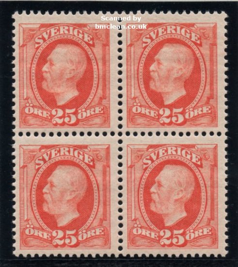 (image for) 25ø Orange Oscar II No Watermark (4 Block)