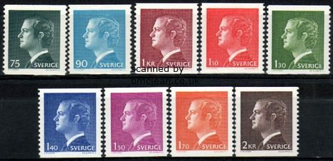 (image for) Carl XVI Gustav1974 to 1980 Set
