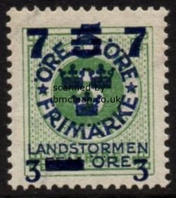 (image for) Overprint on 5ø Green
