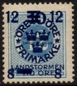 (image for) Overprint on 12ø Blue