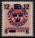 (image for) Overprint on 50ø Carmine