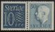 (image for) 10ø Blue pair with Gustav VI 30ø