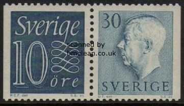 (image for) 10ø Blue pair with Gustav VI 30ø