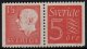 (image for) Gustav VI 15ø pair with 5ø Red