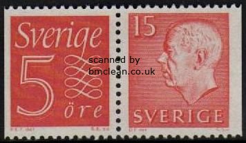 (image for) 5ø Red pair with Gustav VI 15ø