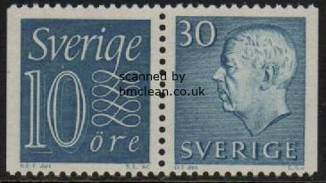 (image for) 10ø Blue pair with Gustav VI 30ø