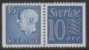 (image for) Gustav VI 35ø pair with 10ø Blue