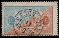(image for) 1 Kr Blue & Brown