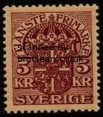 (image for) 5 Kr Purple on Yellow