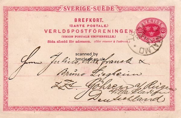 (image for) 1899 Postal Stationary - Card