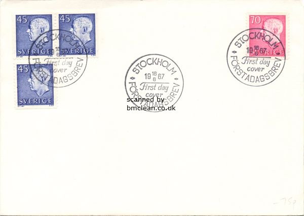 (image for) 1967 Gustav VI Adolf - Type 3