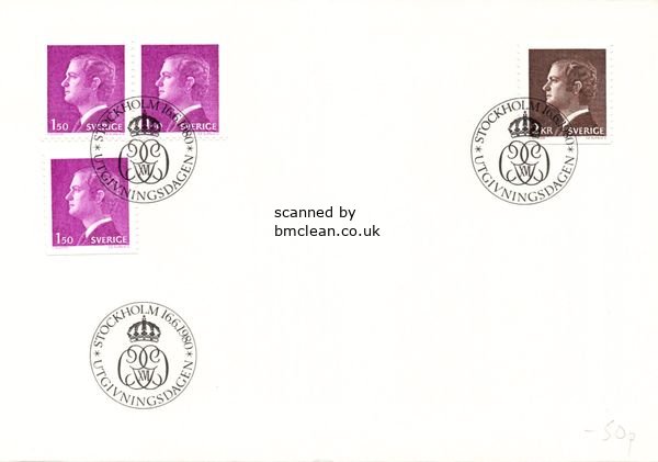(image for) 1980 King Carl XVI Gustav Defins.