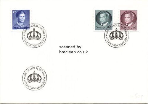 (image for) 1981 King Carl & Queen Silvia Defins.