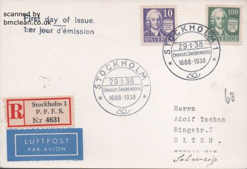 (image for) 1938 Emanuel Swedenborg (Card)