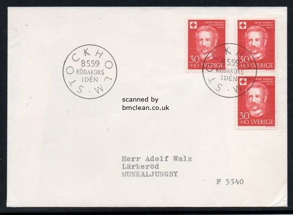 (image for) 1959 Red Cross (FDC)