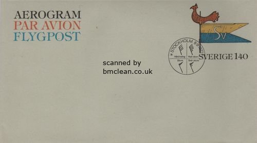 (image for) 1977 Weathervane Aerogram