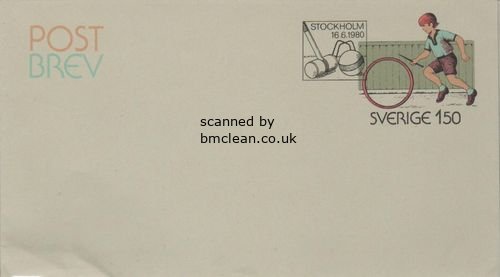 (image for) 1980 Children's Games Post Brev