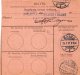 (image for) 1921 Postal Receipt Form - Listerby to Malmo