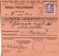 (image for) 1921 Postal Receipt Form - Listerby to Malmo