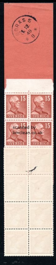 (image for) 1949 'Postmaster' Booklet - Fault