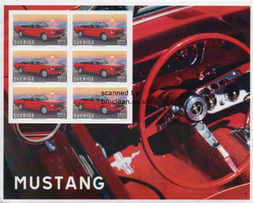 (image for) 2009 Classic Cars (Souvenir Sheet)