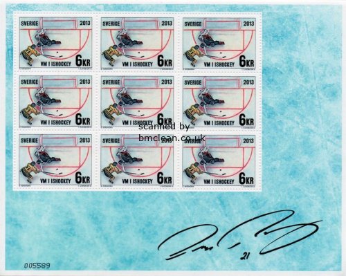 (image for) 2013 Hockey Heroes (Souvenir Sheet)