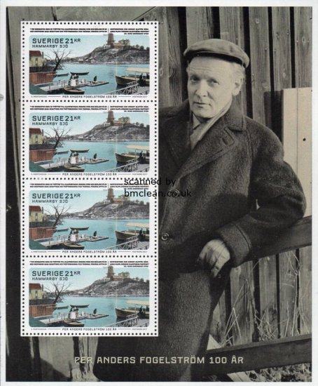 (image for) 2017 Per Anders Fogelstrom (Souvenir Sheet)