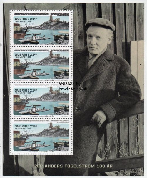 (image for) 2017 Per Anders Fogelstrom (Souvenir Sheet)