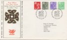 (image for) 1982 Wales 12½p 15½p 19½p 26p