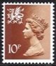 (image for) 10p Orange brown 2 Bands
