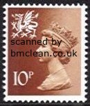 (image for) 10p Orange brown 2 Bands