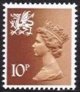 (image for) 10p Orange brown Centre Band