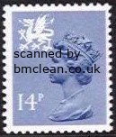 (image for) 14p Grey blue