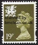 (image for) 19p Bistre Right Band