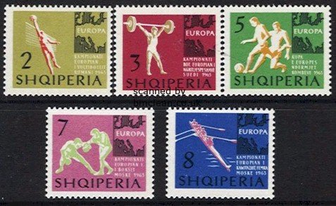 (image for) 1963 European Sports Events Set