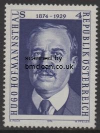 (image for) 1974 Hugo Hofmannsthal