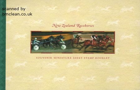 (image for) 1996 Racehorses M/S Booklet