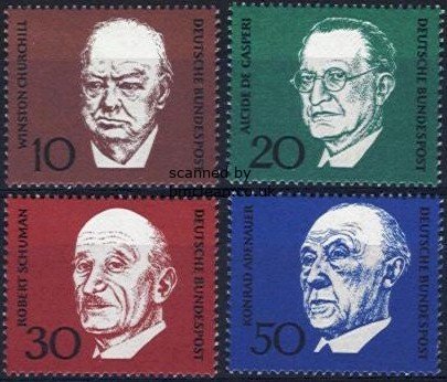(image for) 1968 Konrad Adenauer (1st Issue)
