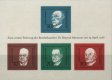 (image for) 1968 Konrad Adenauer (1st Issue) M/S