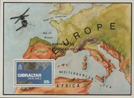 (image for) 1978 Gibraltar From Space M/S