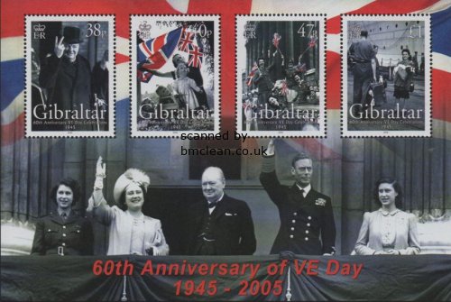 (image for) 2005 60th Anniversary of VE Day (M/S)