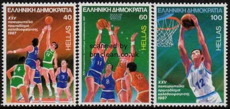 (image for) 1987 European Basketball (Ex M/S)